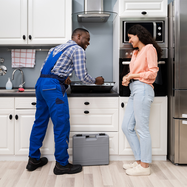 how long does it typically take to complete cooktop repair services in Midland County Michigan